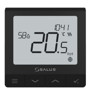 TERMOSTAT QUANTUM SQ610BRF WI-FI - NEGRU