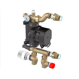Uponor Fluvia T Push-23-B-W grup de pompare injecție pentru încălzire în pardoseală
