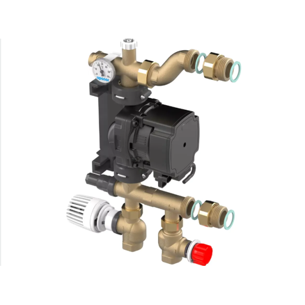 Uponor Fluvia T Push-23-B-W grup de pompare injecție pentru încălzire în pardoseală